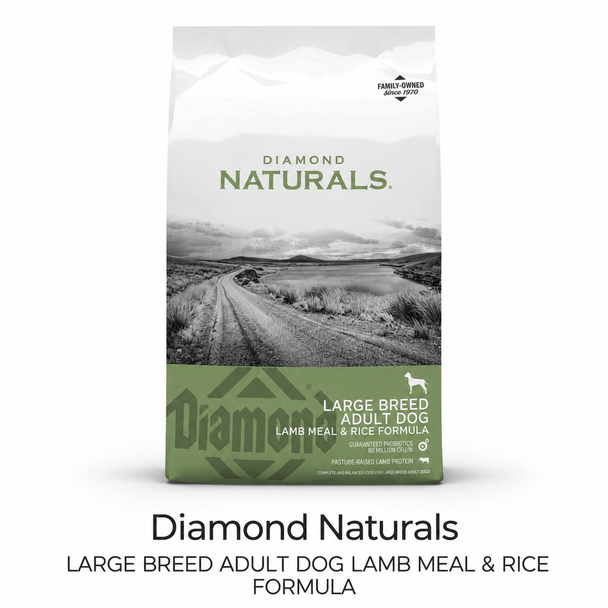Diamond Naturals Large Breed Adult Lamb Meal & Rice 22/12- 40lbs