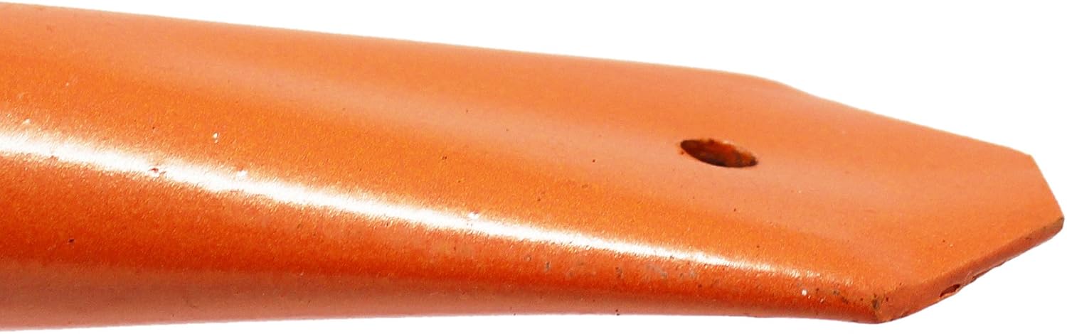 Boss Pet Interlocking 360 Tie Out Dog Stake 26" Heavy Duty Steel Orange