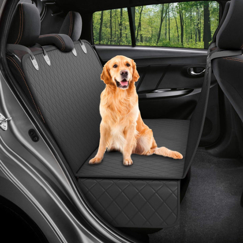 Waterproof Dog Car Seat Cover Hammock — Mesh, Anti-Slip
