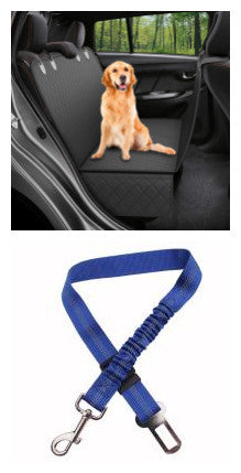 Waterproof Dog Car Seat Cover Hammock — Mesh, Anti-Slip