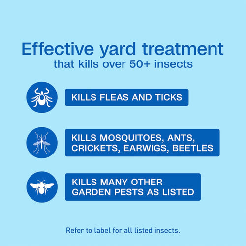 Adams Plus Yard Spray Flea Tick & Mosquito Control Hose Connector 32 oz.