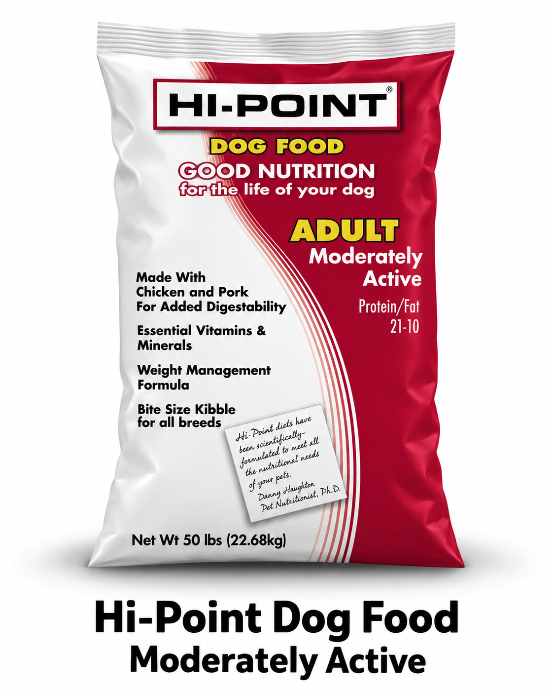 Hi-Point Adult 21/10 Dog Food- 50lbs