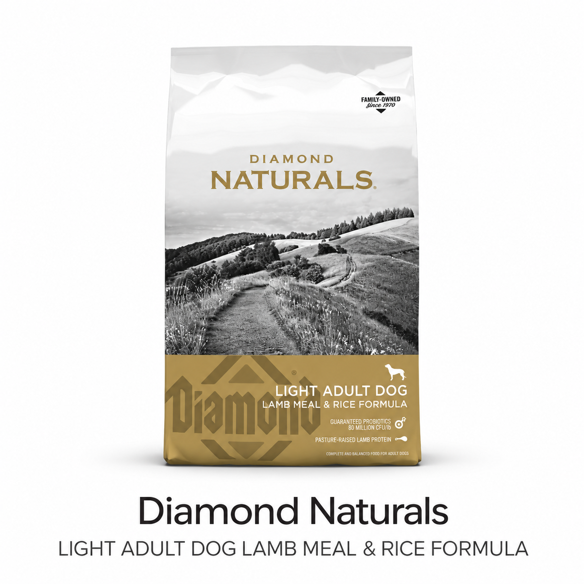 Diamond Naturals Light Adult Lamb Meal & Rice 18/6- 30lbs