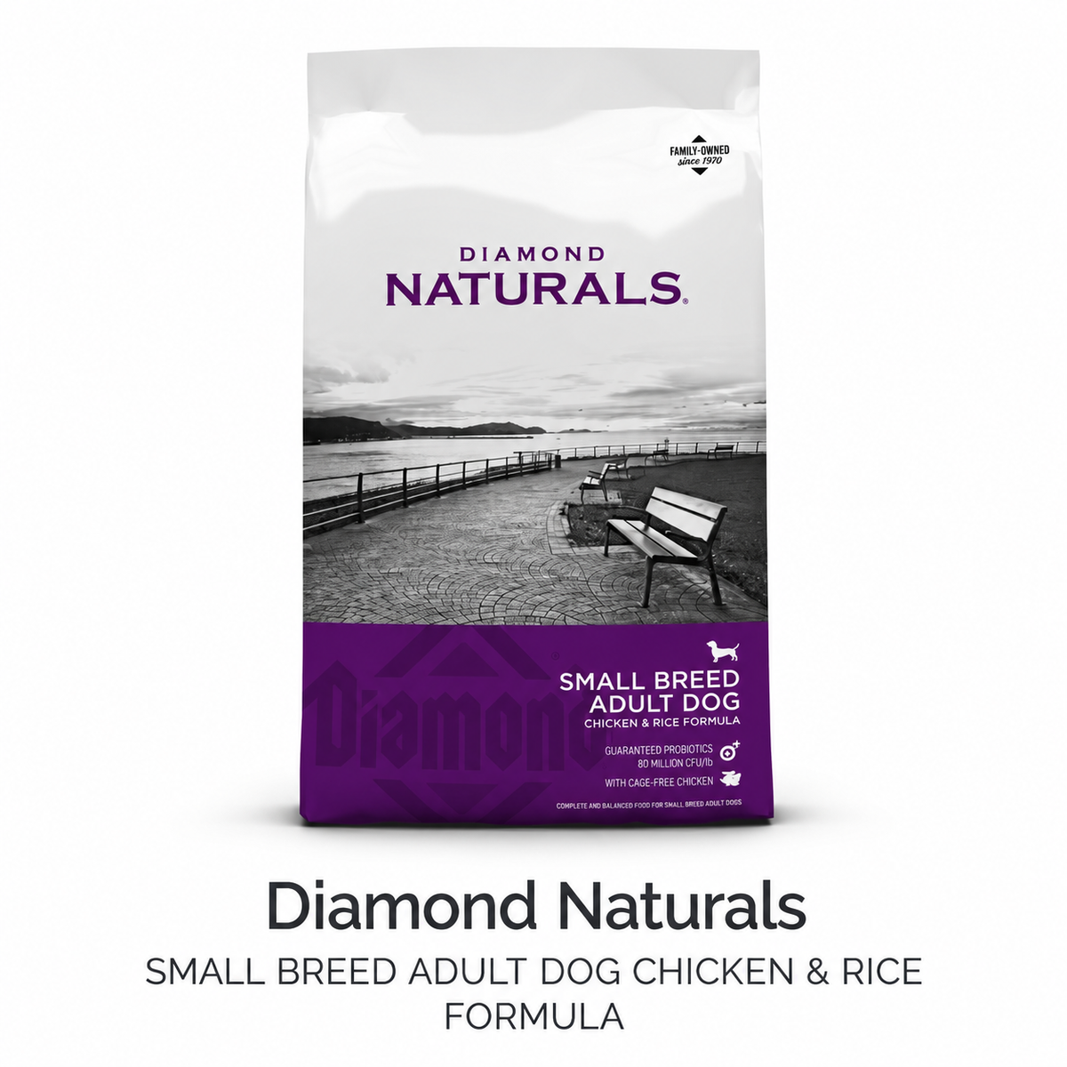 Diamond Naturals Small Breed Adult Chicken & Rice 27/16- 18lbs