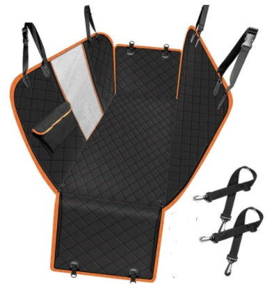Waterproof Dog Car Seat Cover Hammock — Mesh, Anti-Slip