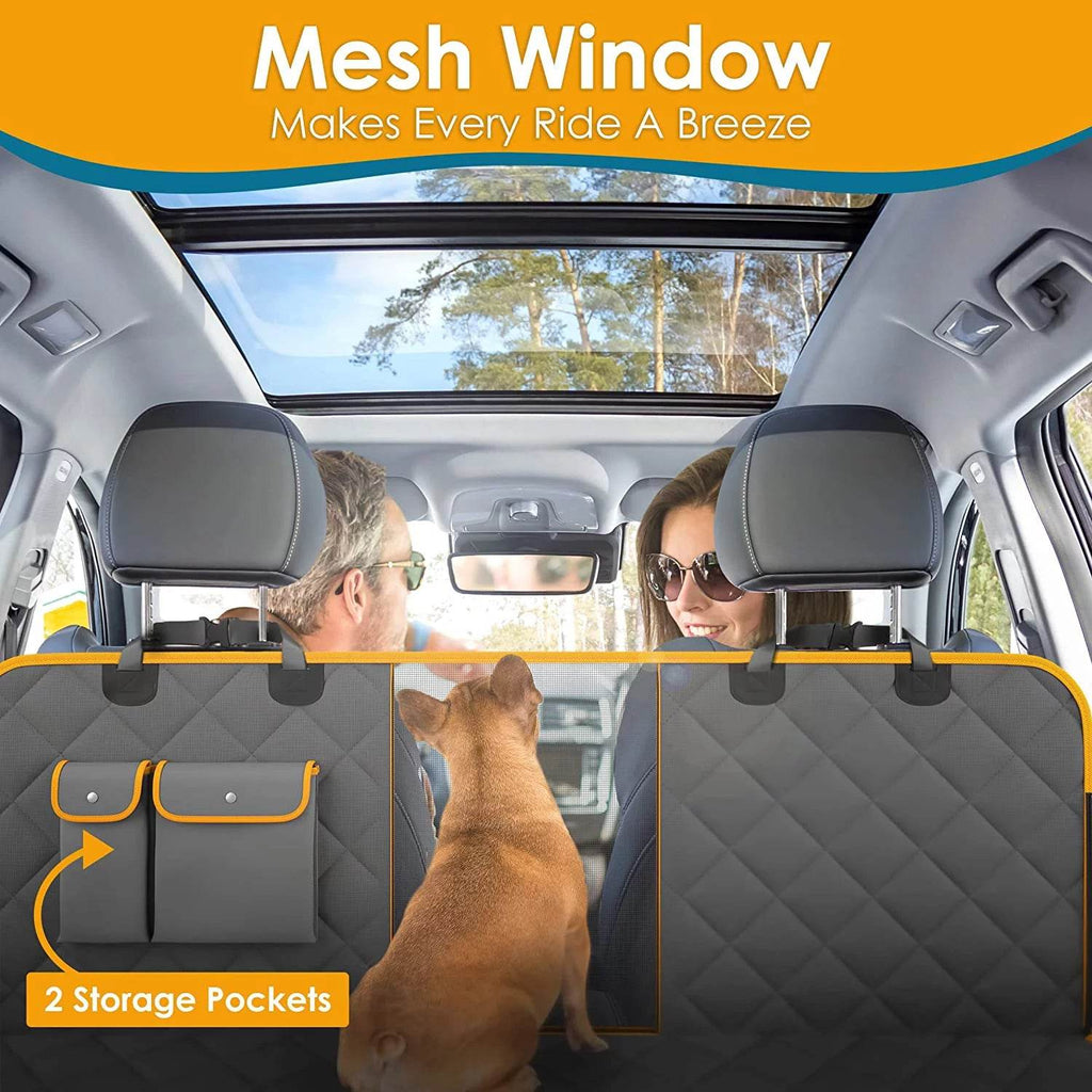 Luxury Dog Car Seat Cover Hammock – Waterproof, Non-Slip & Travel-Ready | The Max & Rex Collection