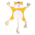 Dog Toys, Stuffed, Chewing, Plush, Squeaky Animal Pet Toys, Puppy, Fox, Squirrel, Dog, Cat, Chewing, Squeaky Toys, Pet Supplies