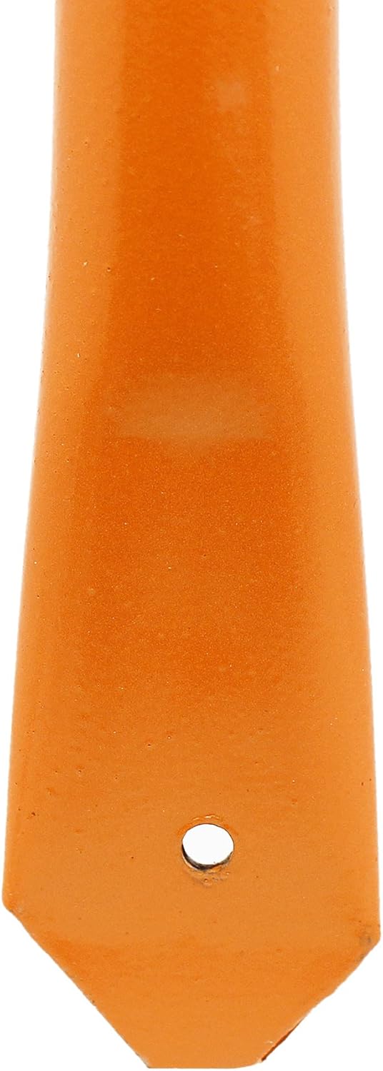 Boss Pet Interlocking 360 Tie Out Dog Stake 26" Heavy Duty Steel Orange