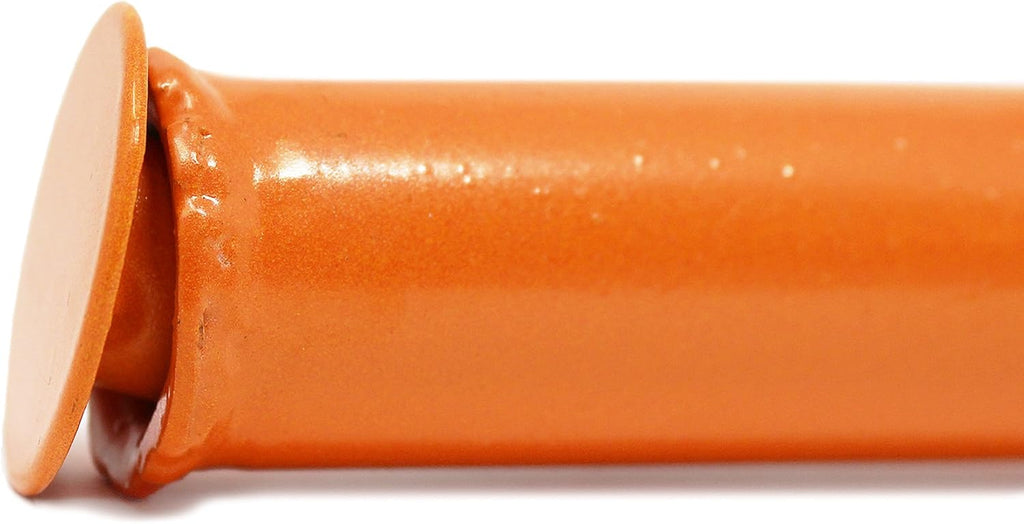 Boss Pet Interlocking 360 Tie Out Dog Stake 26" Heavy Duty Steel Orange