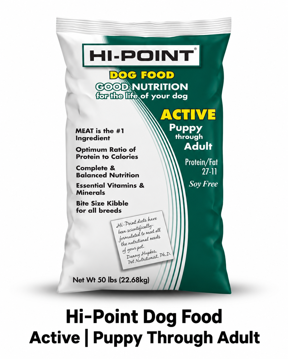 Hi-Point Active 27/11 Dog Food- 50lbs