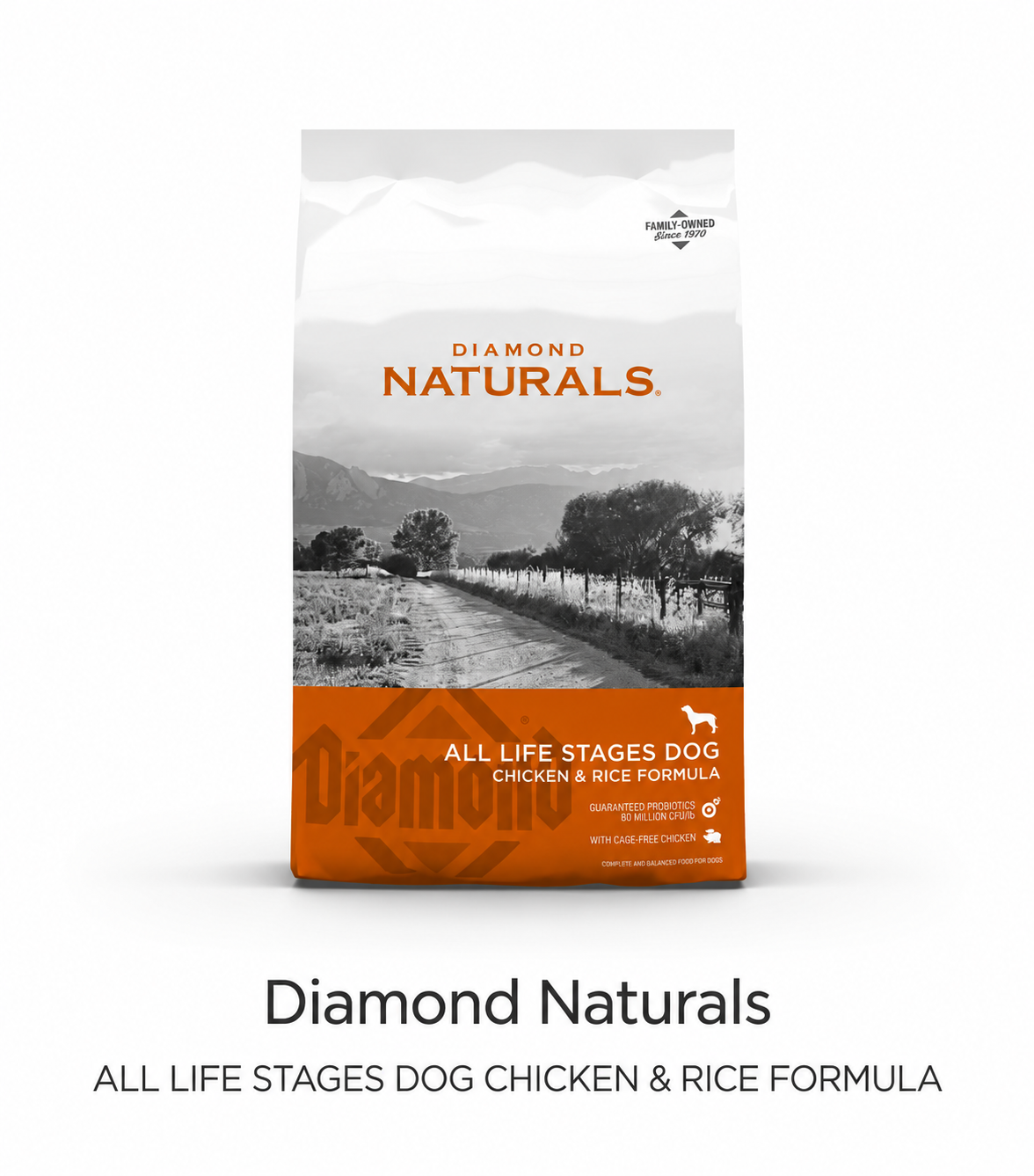 Diamond Naturals All Life Stages Chicken & Rice 26/16- 40lbs