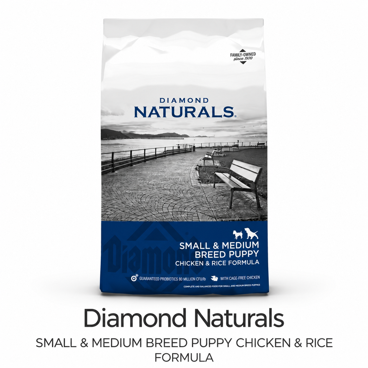 Diamond Naturals Small & Medium Breed Puppy Chicken & Rice 32/22- 40lbs