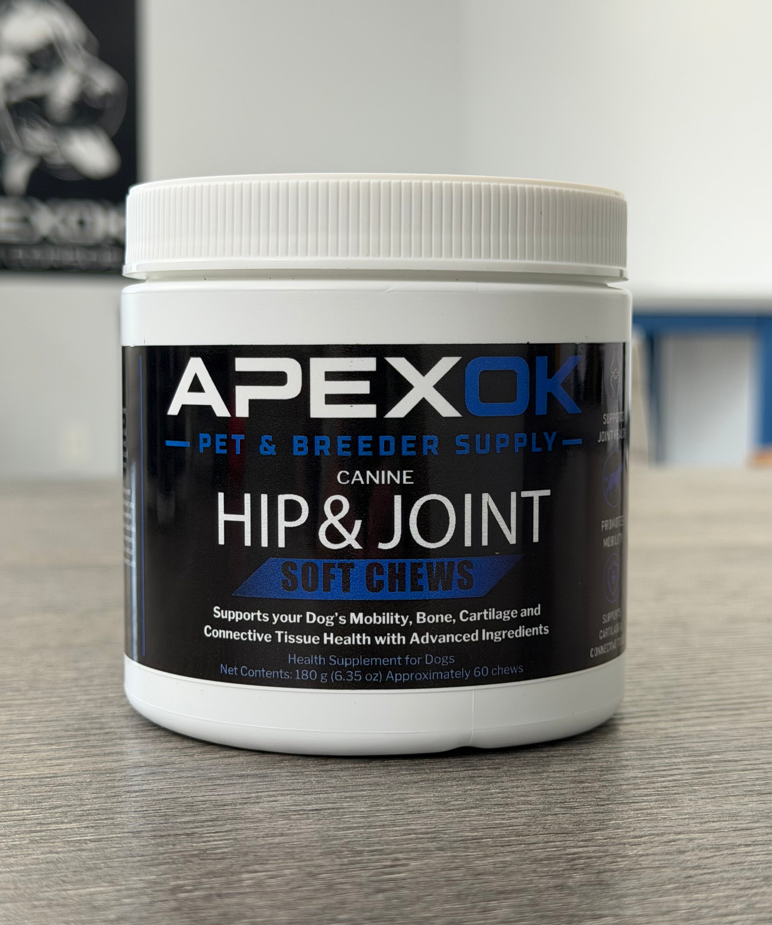 APEXOK Hip & Joint Supplement- 60 Soft Chews
