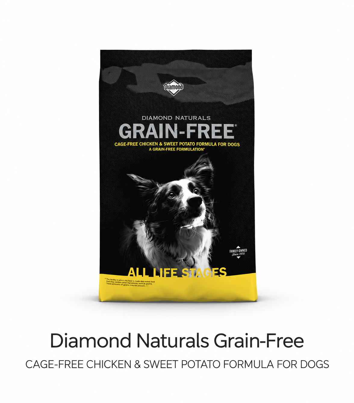 Diamond Naturals Grain-Free Chicken & Sweet Potato 24/14- 28lbs