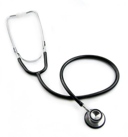 General Exam Stethoscope McKesson Royal Blue 1-Tube 22 Inch Tube Double Sided Chestpiece - 01-670RBGM