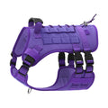 Adjustable Tactical Military Dog Harness No Pull w/ Handle, MOLLE Vest Breathable for Large Medium Dogs Outdoor Walking