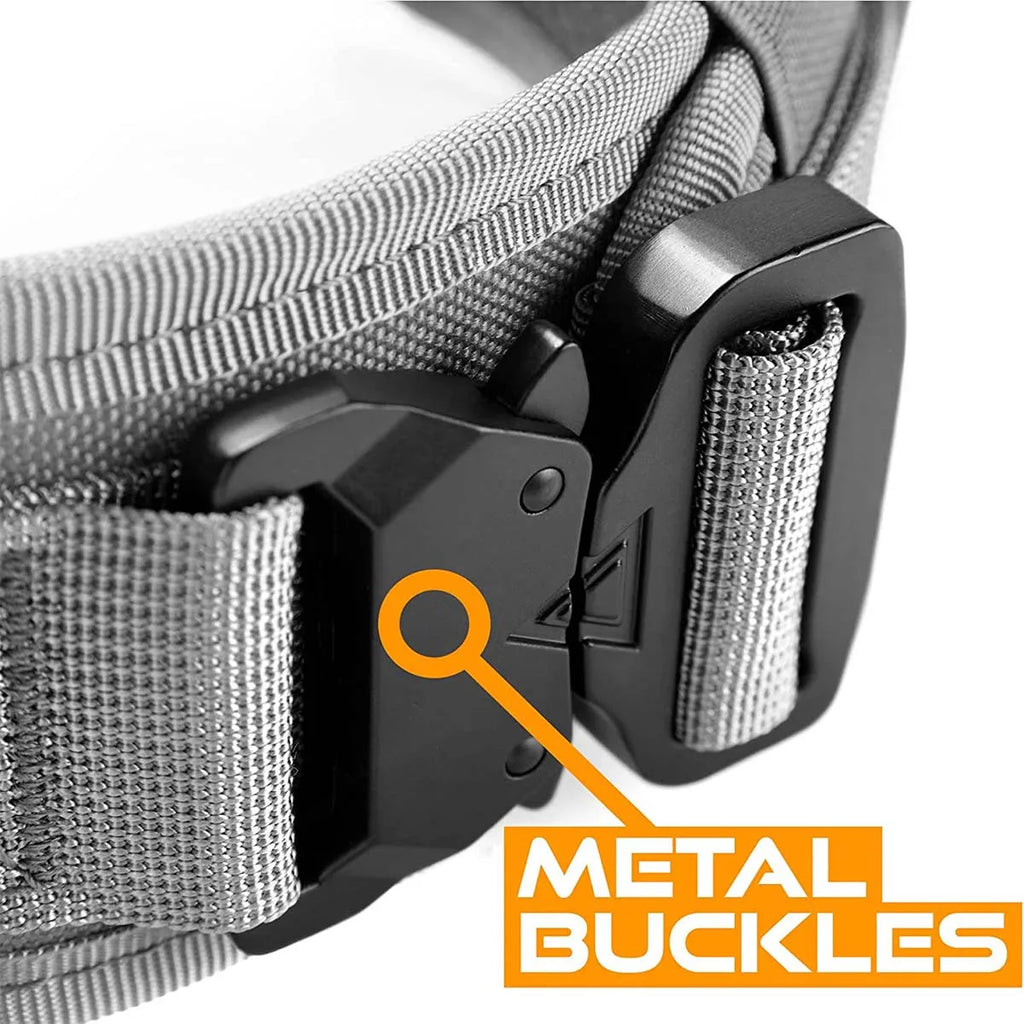 Classic Adjustable Dog Collar, Reflective Training Military Dog Collar, Nylon Heavy Duty Tactical Dog Collar, German Shepherd