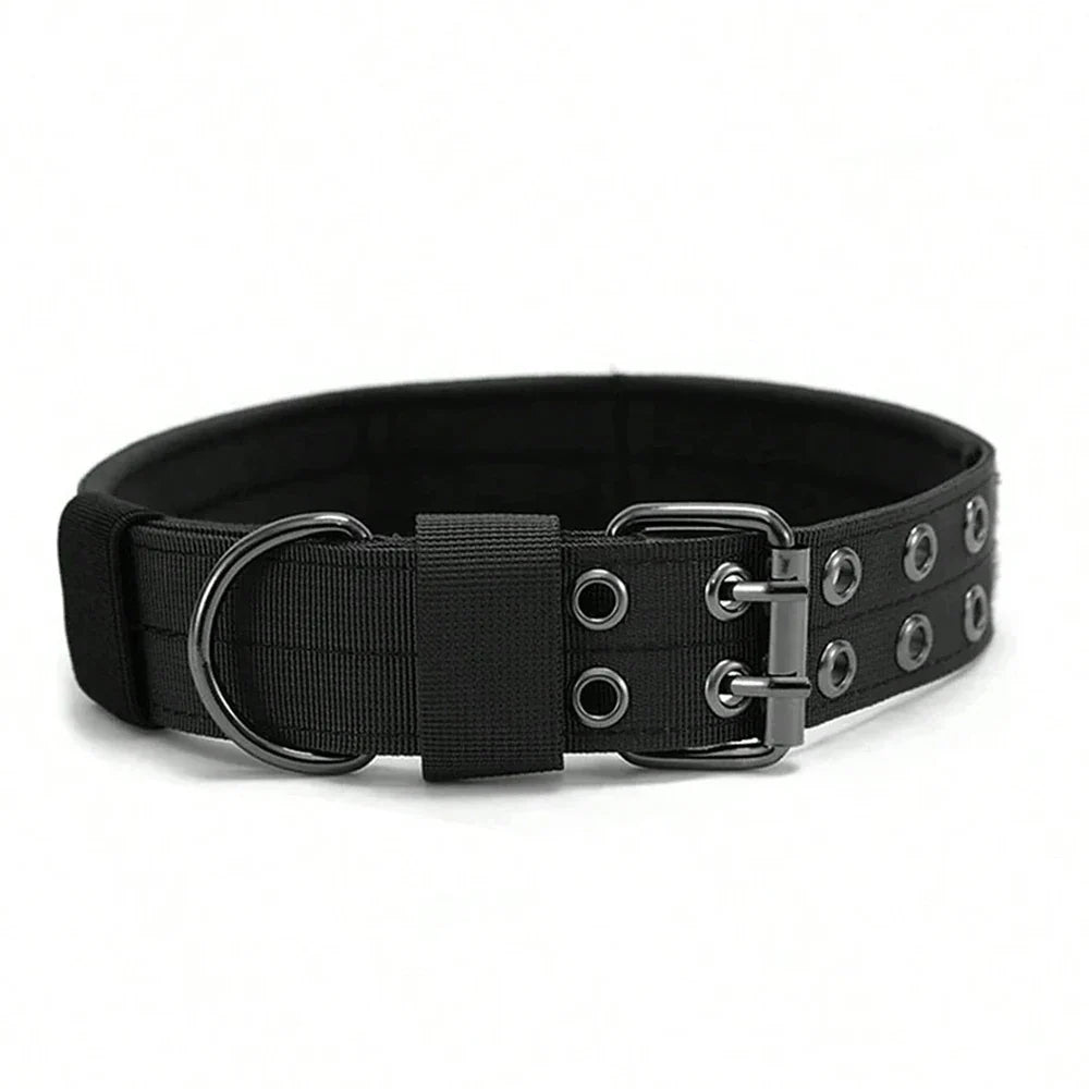 Tactical Dog Collar 1pc Durable Nylon Military Collars Outdoor For Medium Large Dogs Training Walking Working Pet Products