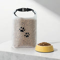 Travel Dog Food Storage Bag, Roll-Top Airtight Kibble Container 14 Cups