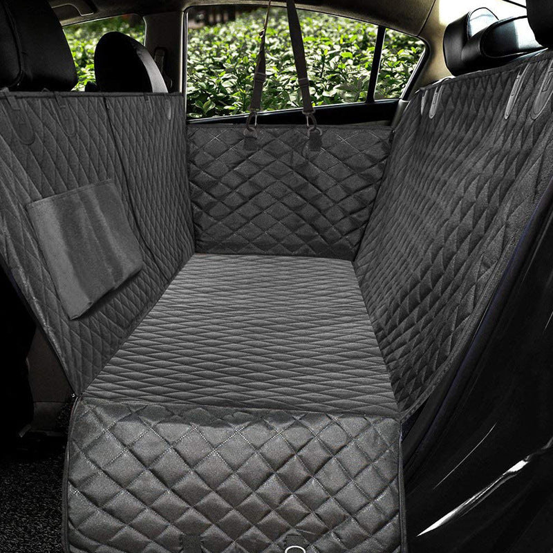 Waterproof Dog Car Seat Cover Hammock — Mesh, Anti-Slip