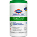 Clorox Healthcare® Hydrogen Peroxide Cleaner Disinfectant Wipes 6.75 x 5.75 Inch 30825