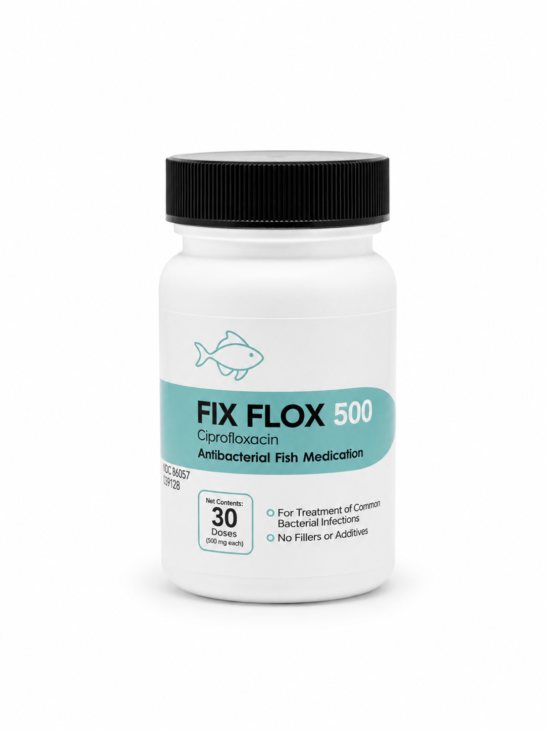 Fish Flox - Fish Ciprofloxacin 500mg - 30ct